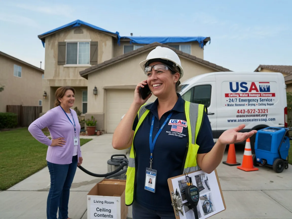 Ceiling Water Damage Restoration Leblanc, LA FAQs